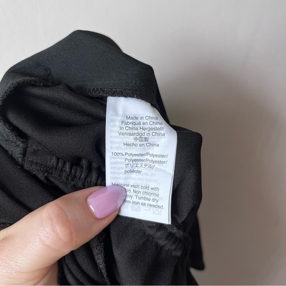 J.Crew 365 Black Gyro Wrap Front Suited Jumpsuit 10 - Picture 9 of 9